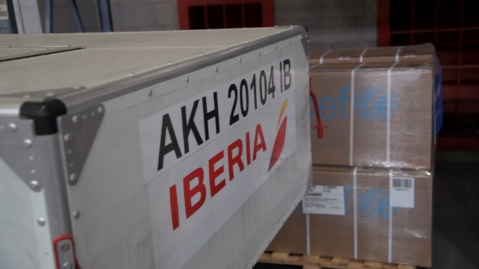 Iberia Delivers Vital Humanitarian Aid to Latin America and Caribbean with UNICEF