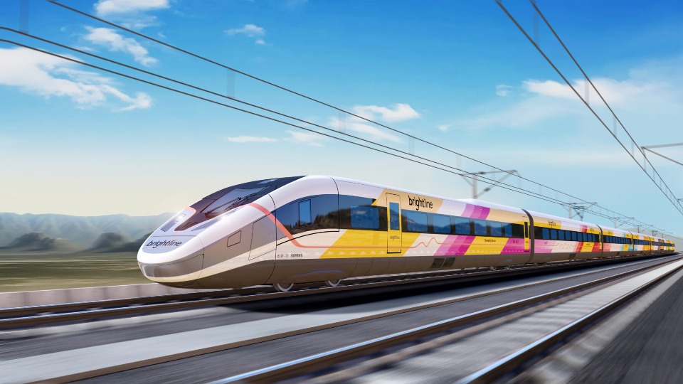 Brightline West Chooses Siemens Mobility for High-Speed Train Manufacturing