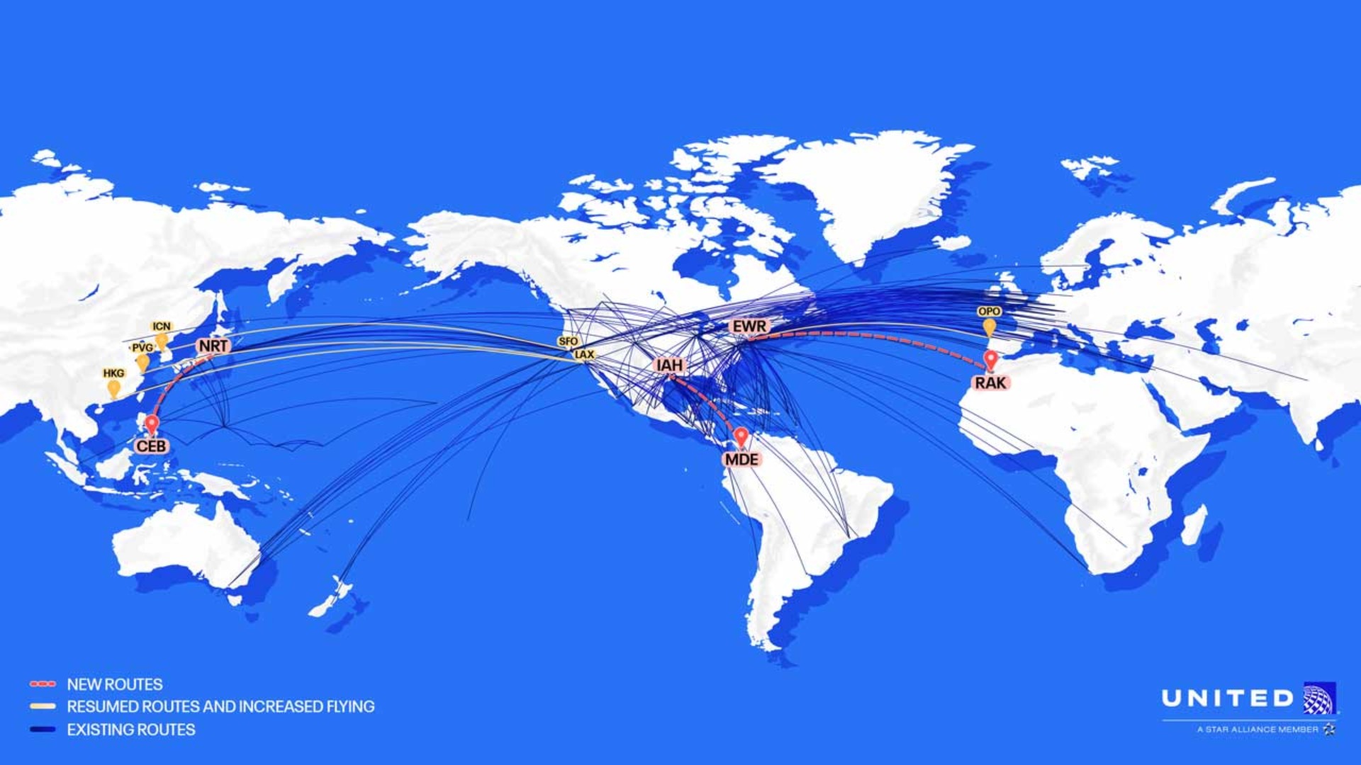United Expands Global Footprint with New International Routes and Enhanced Services