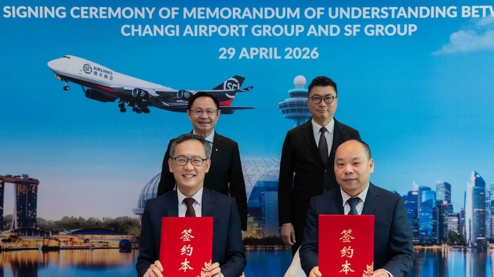 SF Group Picks Changi Airport as Its First Overseas Hub