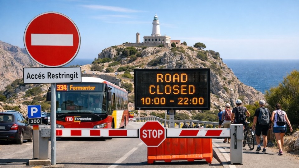 Formentor access restrictions return for summer 2026 in Mallorca