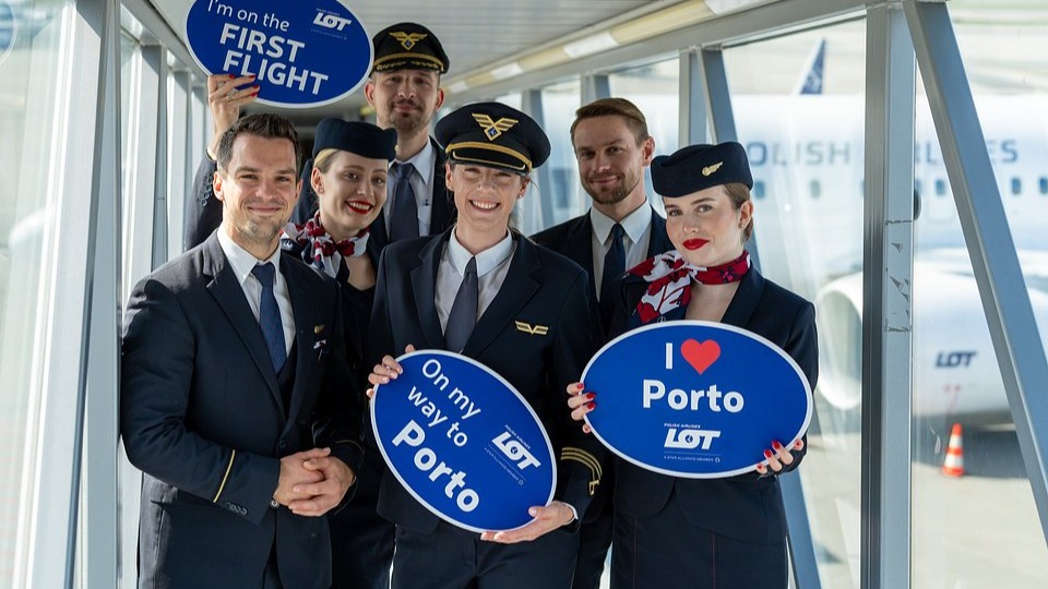 LOT Polish Airlines Launches Warsaw to Porto Year-Round Flights