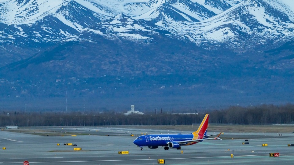 Southwest Airlines Launches Flights to Anchorage, Alaska
