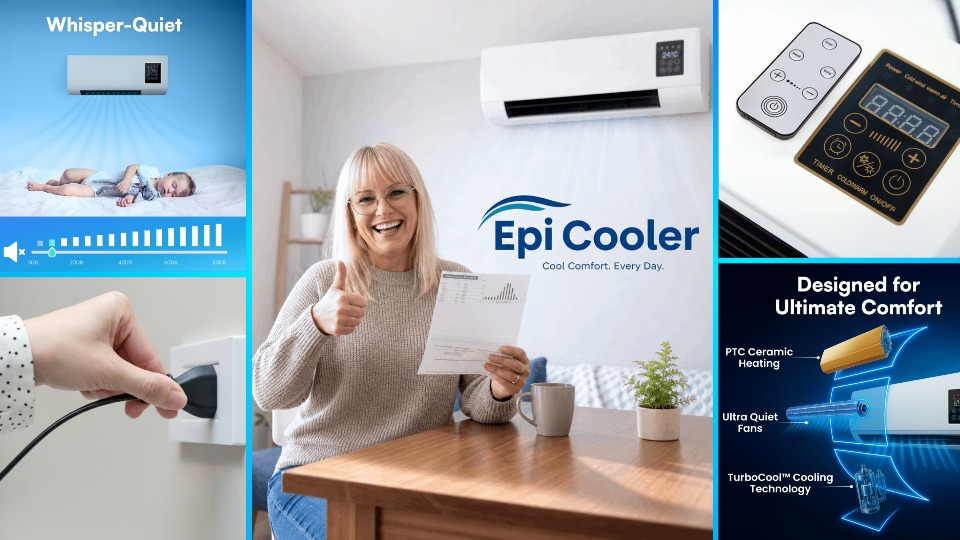 Epi Cooler Introduces Portable AC Climate Solution for US Travelers and Temporary Stays