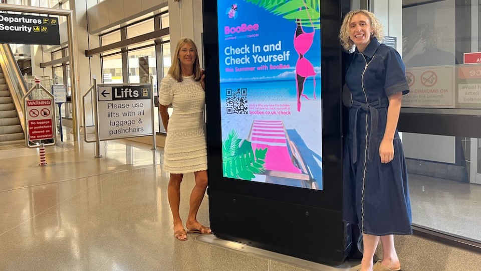 Airport Campaign Urges Women to Check for Breast Cancer