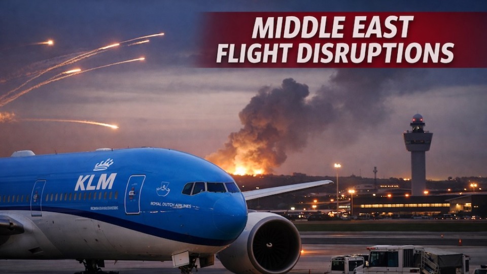 KLM Adjusts Flights Amid Middle East Turmoil