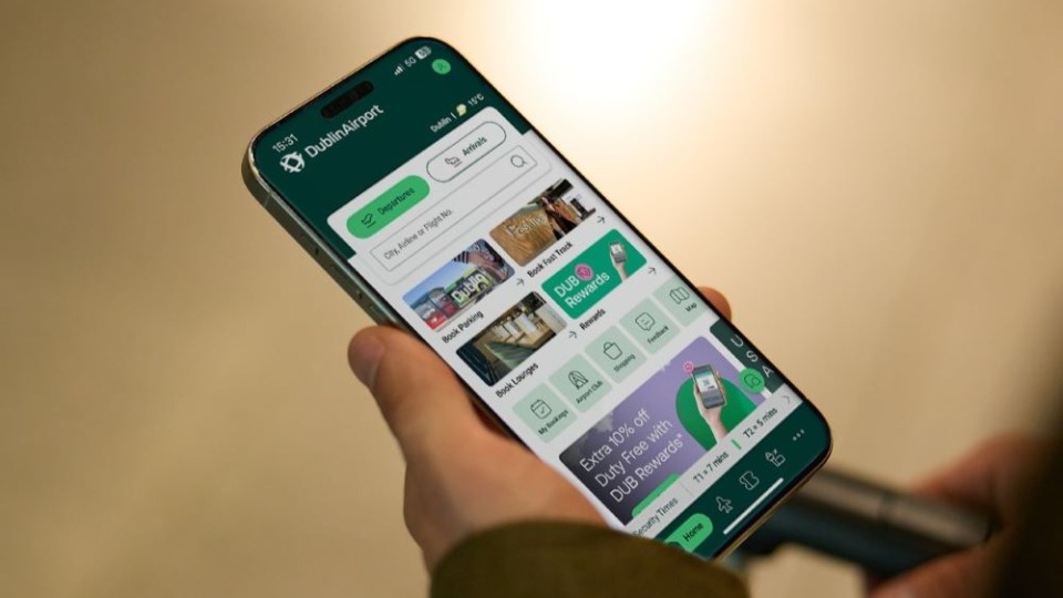 Dublin Airport Launches New App to Enhance Passenger Experience This Summer