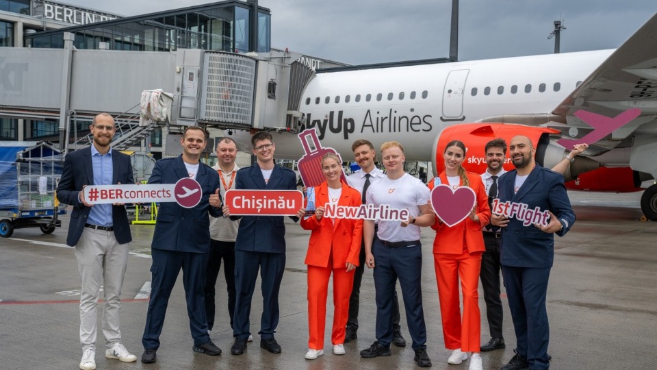SkyUp Airlines Launches New Route Connecting Berlin to Chișinău