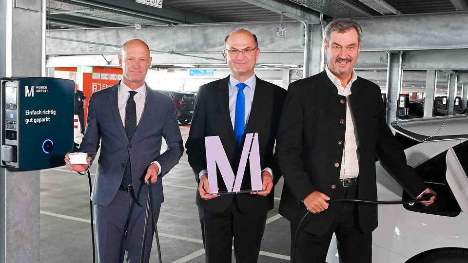 Munich Airport Opens Bavaria’s Largest EV Charging Park
