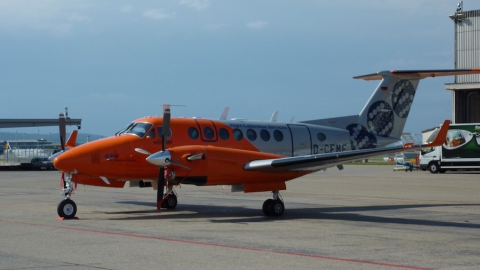 Zurich Airport Schedules Navigation Calibration Flights