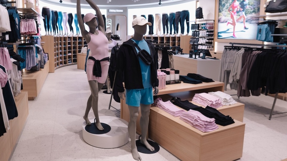 Lululemon opens first European airport store at Heathrow