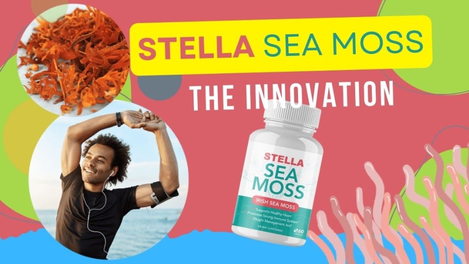 Stella Sea Moss Capsules - authentic Irish Sea Moss, special prices 2024