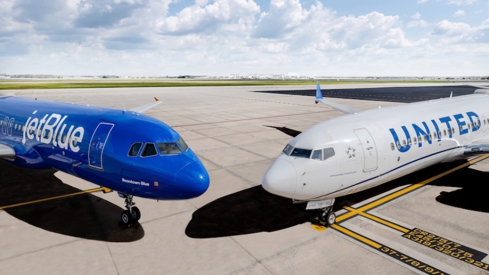 United & JetBlue Expand Blue Sky Partnership with New Sales
