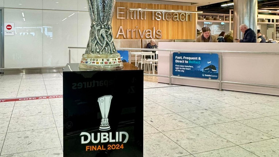 Dublin Airport Prepares to Welcome 30,000 Europa League Fans