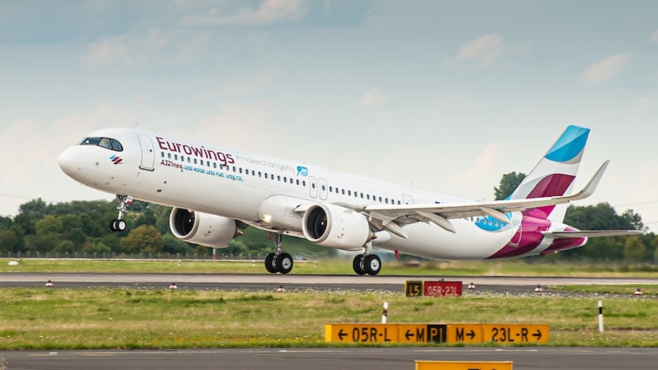 Gatwick Adds New Eurowings Routes to Cologne and Stuttgart