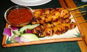 Entire Street Dedicated to Satay in Singapore