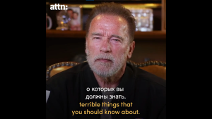 Arnold Schwarzenegger sends emotional message to Russian citizens