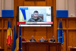 Volodymyr Zelensky – speech to the Romanian people