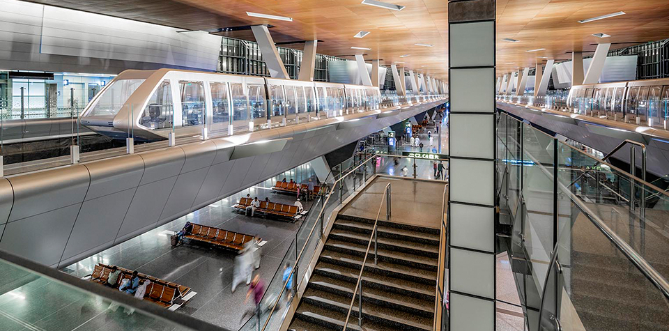 New train service at Hamad International Airport