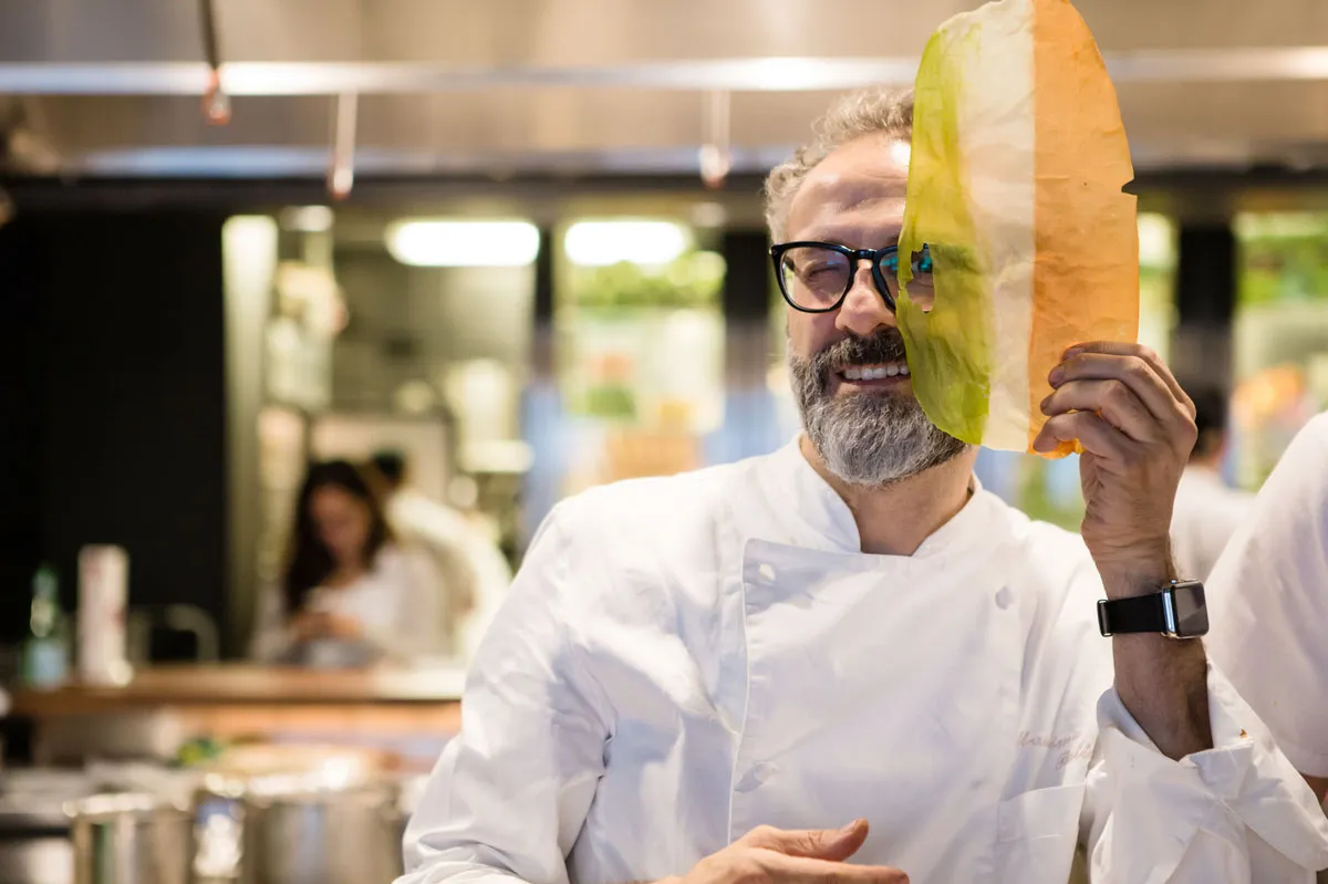 Premiere: Chef Massimo Bottura Brings His Food to Delhi