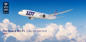 LOT Polish Airlines Introduces Wi-Fi on Dreamliner Fleet