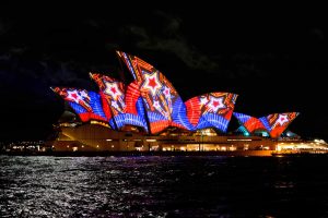 Sydney is covered up in Vivid light again