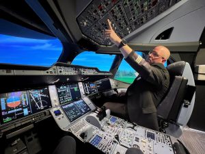 SWISS Begins Pilot Training for Airbus A350 with New Full-Flight Simulator