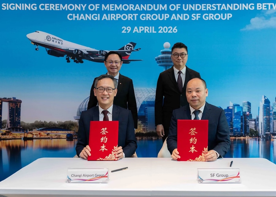 SF Group Picks Changi Airport as Its First Overseas Hub