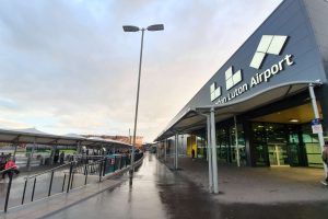 London Luton Airport Temporarily Halts All Flights Due To Massive Fire