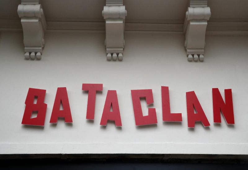 Bataclan concert hall reveals new façade