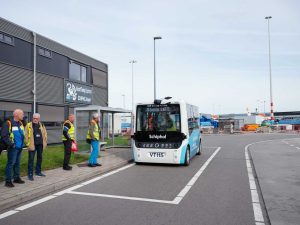Schiphol Airport Trials Self-Driving Buses for Ground Operations