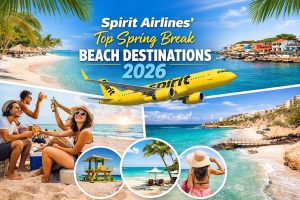 Spirit Airlines Reveals Top Spring Break Beach Picks 2026