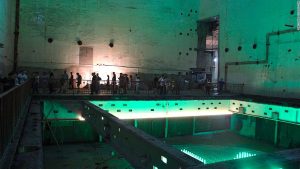 An old military nuclear plant opened for tourists