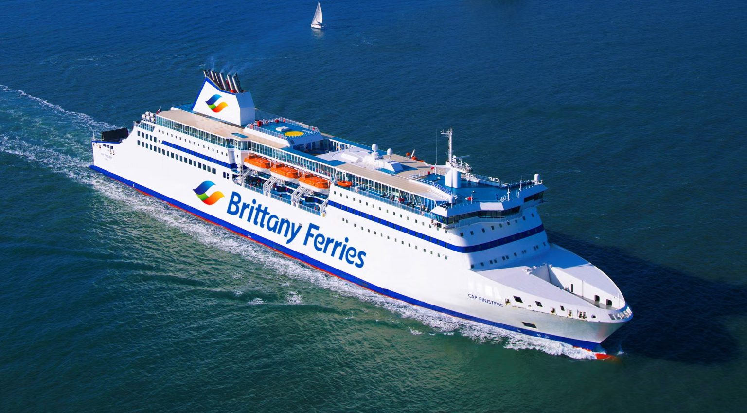 Ambulances hastily board Plymouth ferry following a significant outbreak of food poisoning.