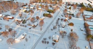 The US hit by massive storm