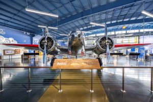 A new museum has opened that features a replica of Amelia Earhart’s final aircraft