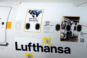 Lufthansa unveils employee-designed aircraft for 100th anniversary