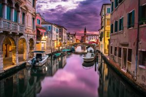 Venice flooded from rising tides and rain, reaching historic levels