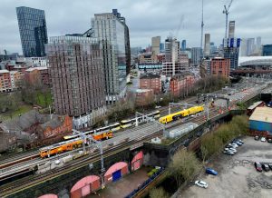 Network Rail to begin track upgrades in Manchester, UK