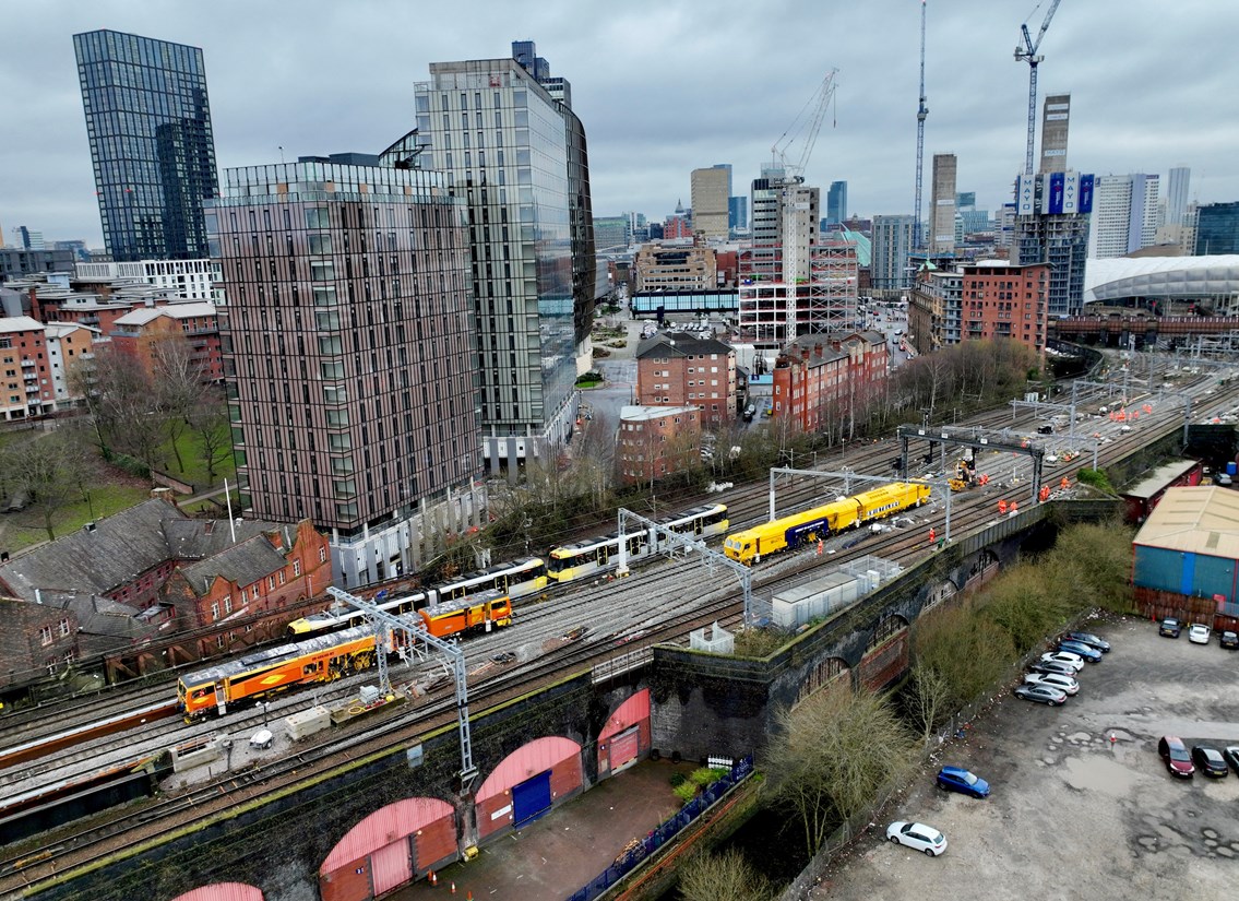 Network Rail to begin track upgrades in Manchester, UK