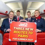Jet2 adds three new UK–Paris routes for summer 2027