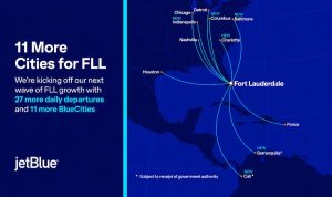 JetBlue Adds 11 Routes From Fort Lauderdale After Spirit Collapse