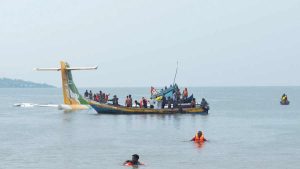 Commercial plane goes down into Lake Victoria