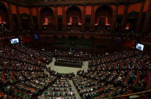 President Zelensky held speech to the Italian Parliament