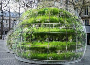 Bubble Gardens Pop Up in the Streets of Paris