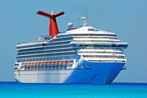 She is the first American woman to captain a mega cruise ship