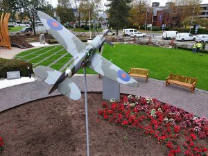 Manchester Airport Unveils RAF Squadron Memorial