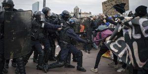 French Police Uses Excessive Force During Anti-Government Demonstrations