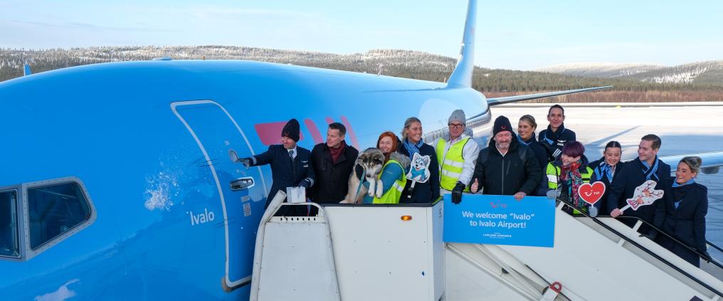 TUI Celebrates Naming New Boeing 737-8 Aircraft “Ivalo” in Honor of Lapland