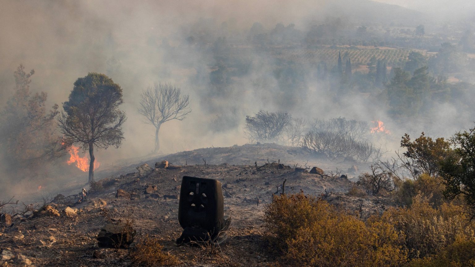 Wildfires in Rhodes and Corfu: 19,000 Evacuated, Flights Cancelled, Tourists Repatriated
